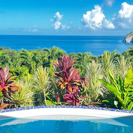 Vue Mer/3Beds/Piscine/wifi/900 mètres de la plage Deshaies Extérieur photo