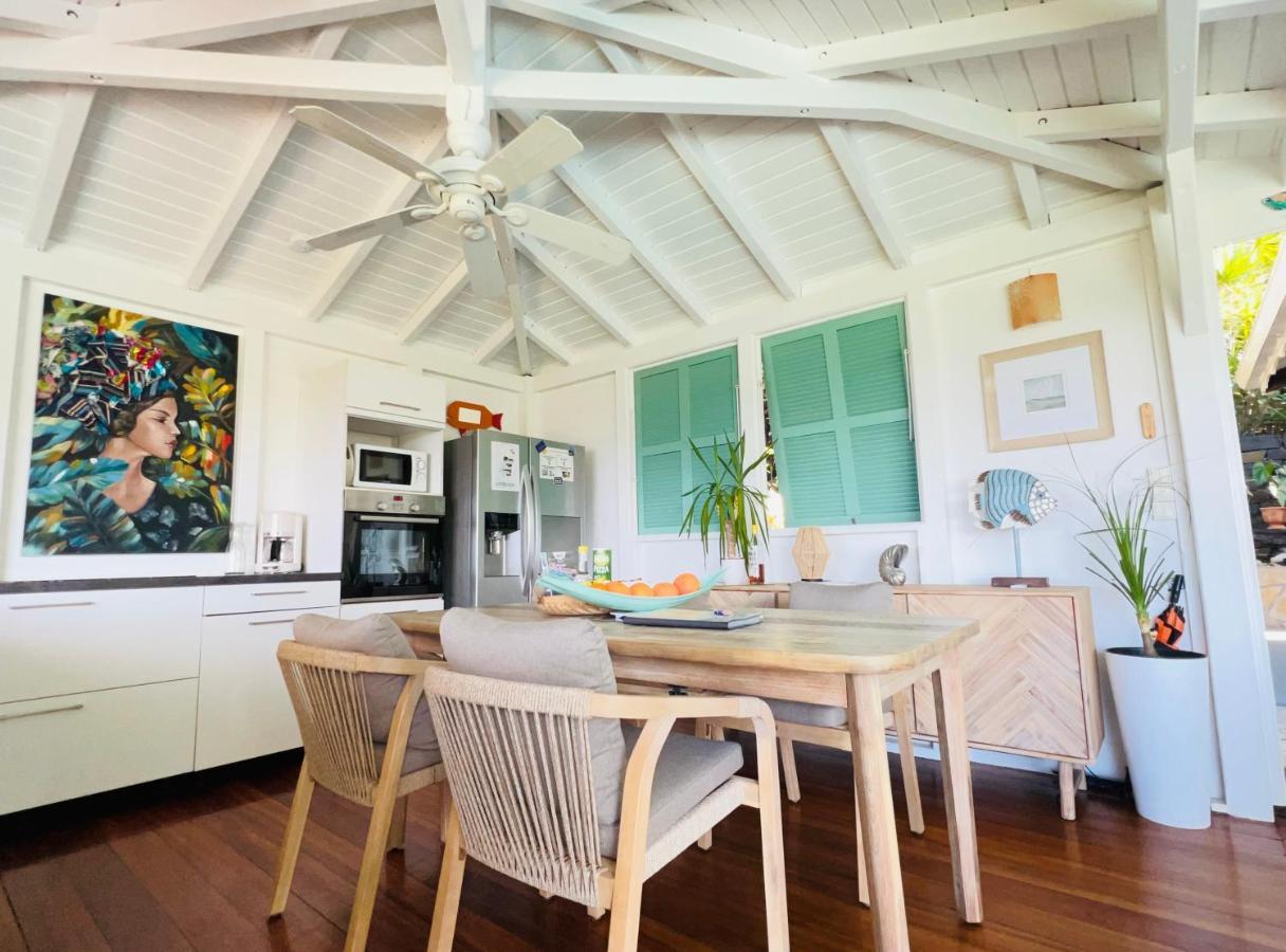Vue Mer/3Beds/Piscine/wifi/900 mètres de la plage Deshaies Extérieur photo