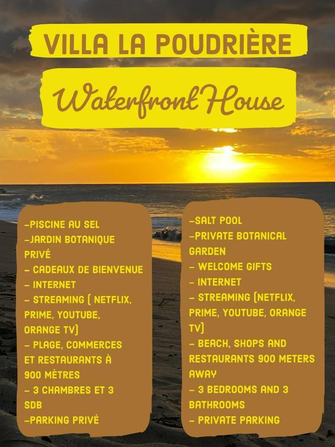 Vue Mer/3Beds/Piscine/wifi/900 mètres de la plage Deshaies Extérieur photo
